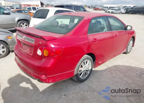 2009 Toyota Corolla S z USA, uszkodzony, nr VIN 1NXBU40E29Z056281